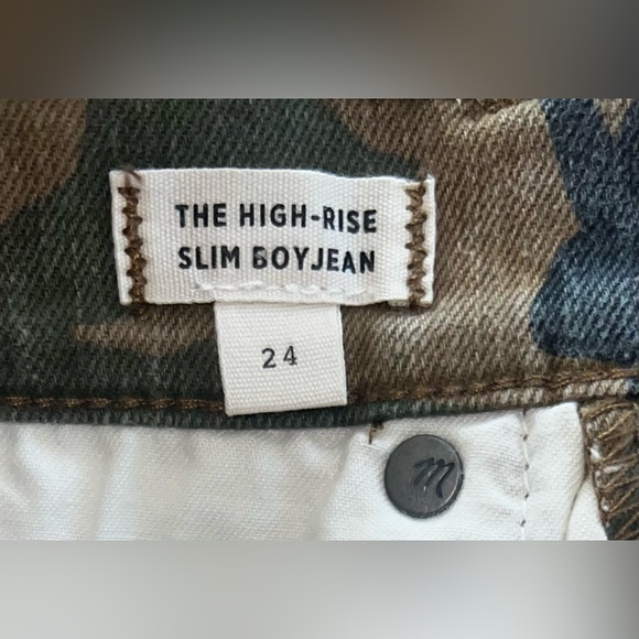 Madewell Men's Camouflage Relaxed Jeans - Picture 5 of 5